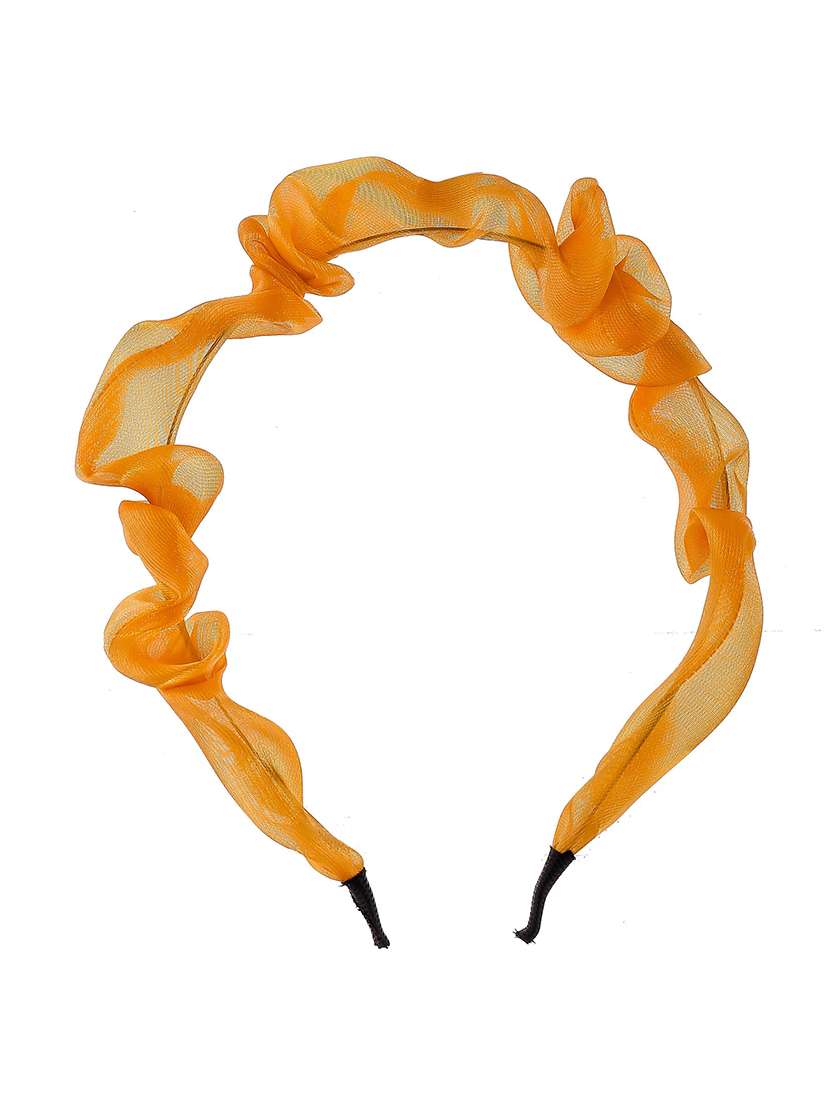 Set Of 3 Multi Color Fabric Hairband