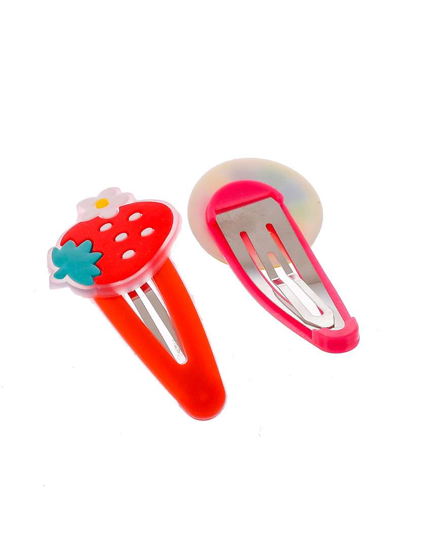 Set Of 10 Multi Color Tic Tac Hair Clip