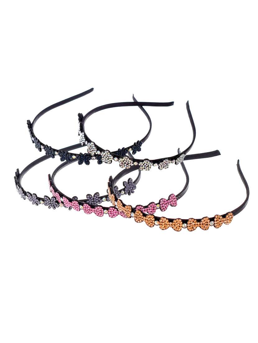 Set Of 5 Multi Color Hairband