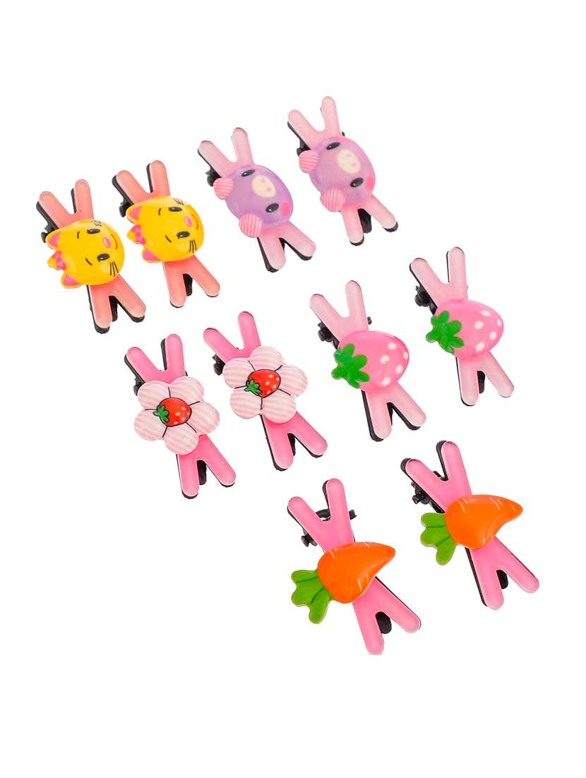 set of 10 alligator hair pins for girls - 18386550 -  Standard Image - 1