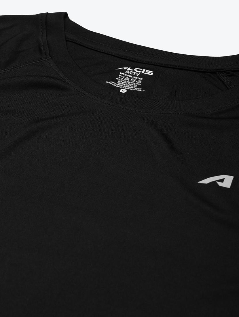 black solid t-shirt - 18387144 - Standard Image - 4