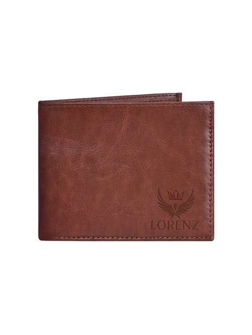 brown leatherette wallet - 18387871 - Standard Image - 0