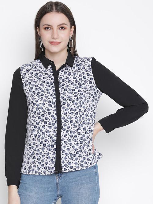 long sleeved printed shirt - 18388420 -  Standard Image - 0