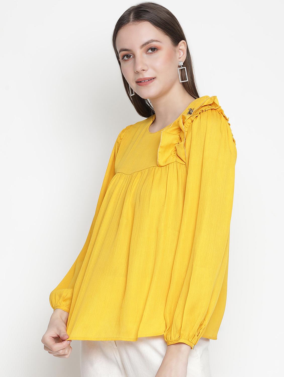 women's straight round neck top - 18388486 -  Standard Image - 1