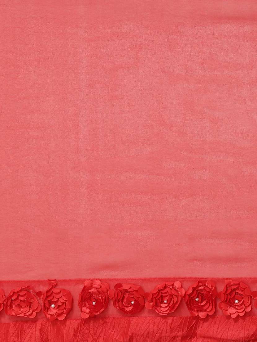 women's embroidered saree with blouse - 18389413 -  Standard Image - 4