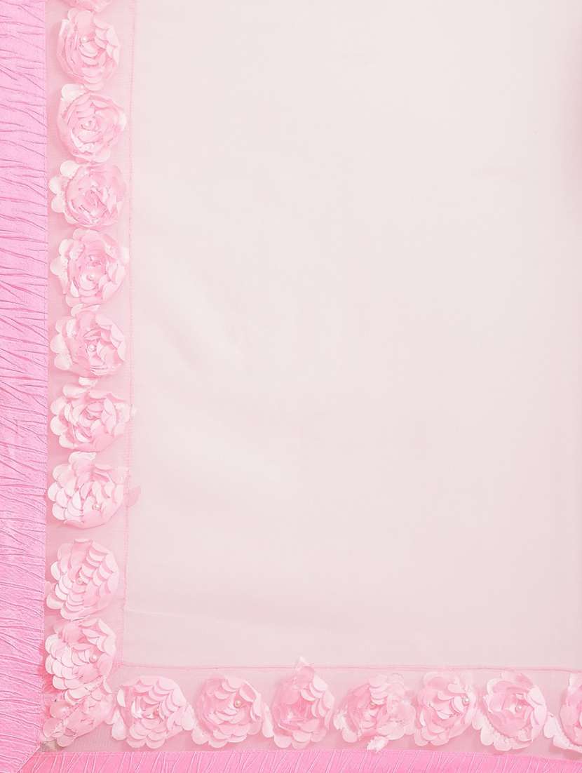 women's embellished saree with blouse - 18389415 -  Standard Image - 4