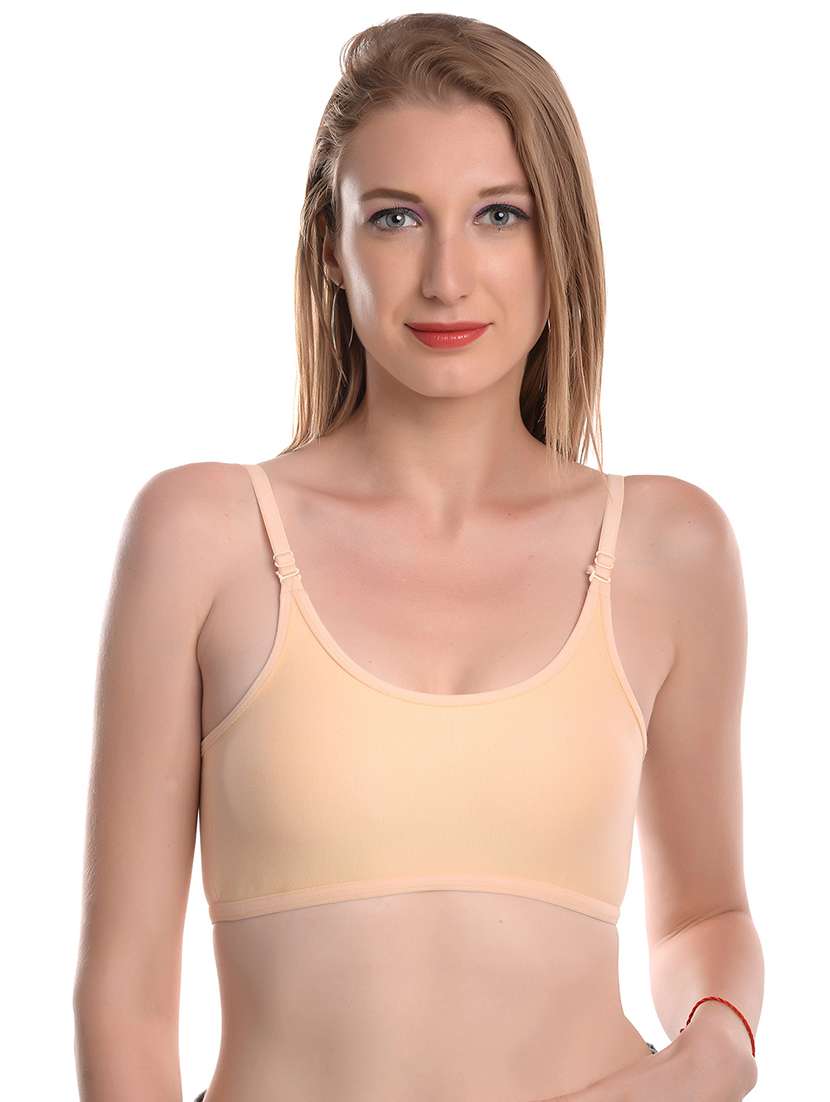 pack of 2 solid sports bra - 18389533 -  Standard Image - 1