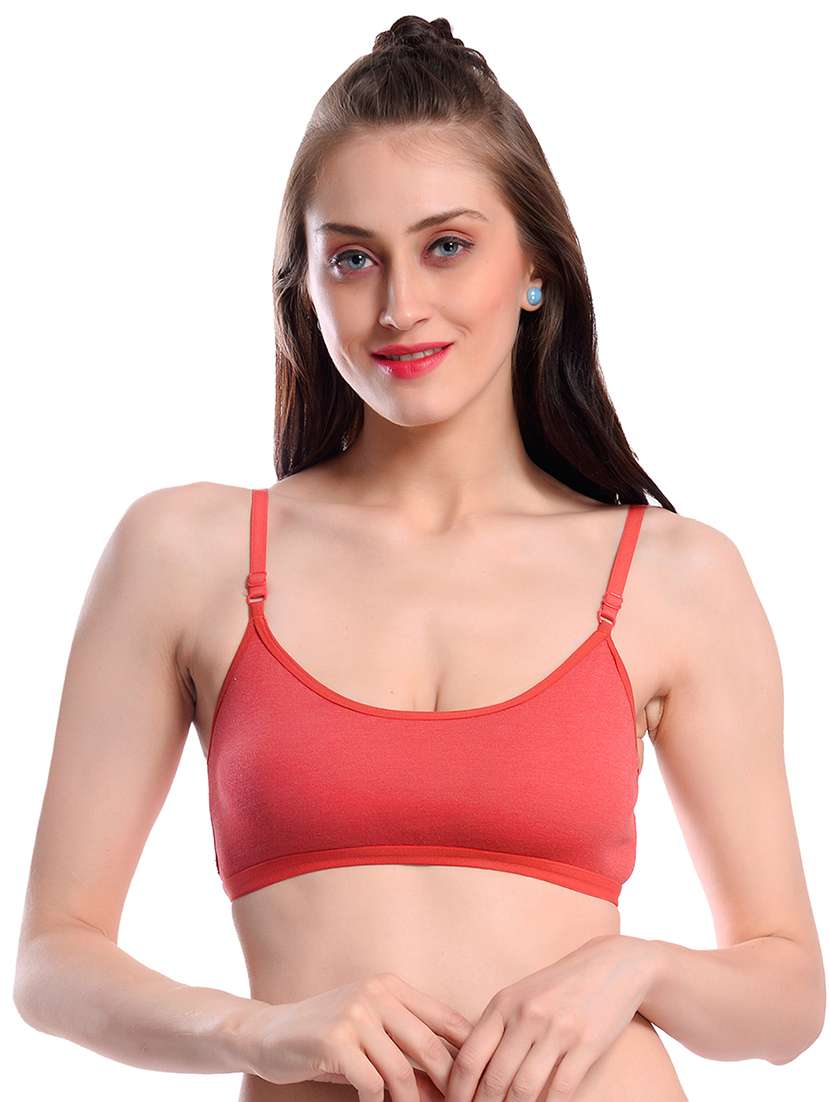pack of 2 solid sports bra - 18389574 -  Standard Image - 4
