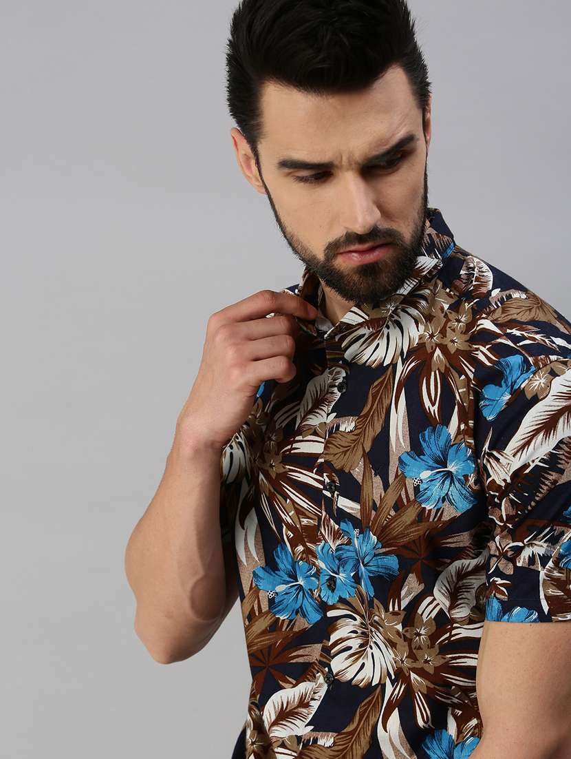 mens tropical casual shirt - 18389625 -  Standard Image - 4
