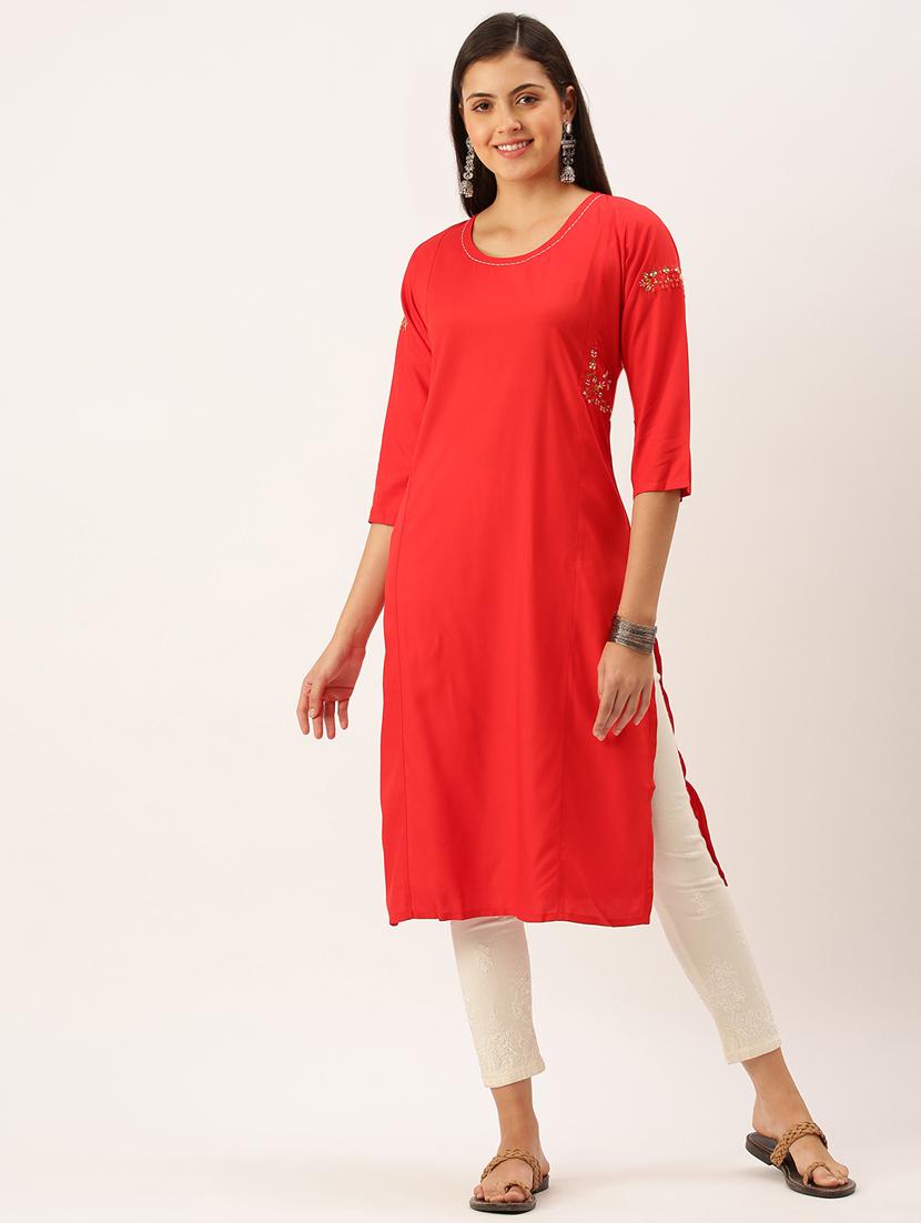 women's straight kurta