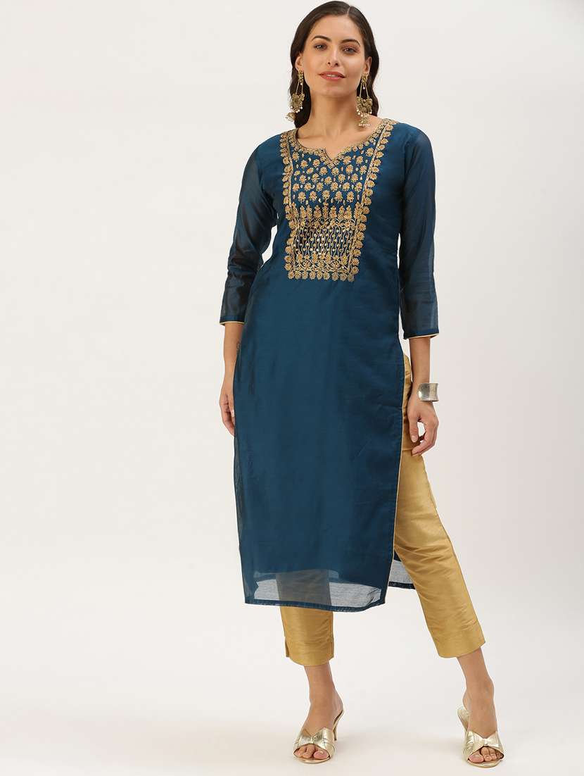 women's straight kurta