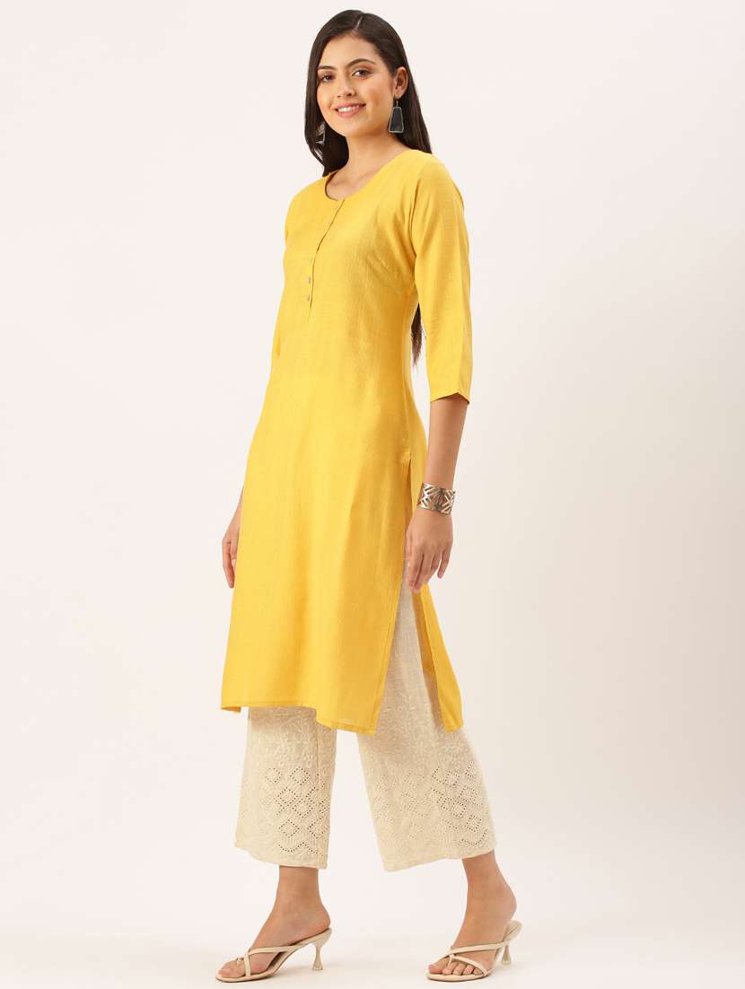 women's straight kurta - 18390251 -  Standard Image - 1
