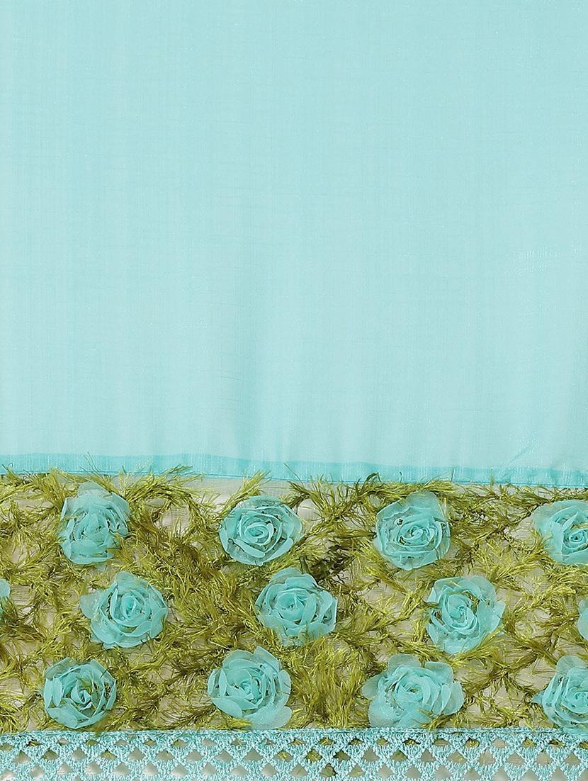 women's embroidered saree - 18390259 - Standard Image - 4