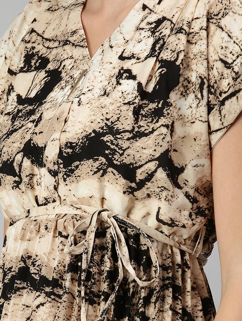 women's printed dress - 18390462 - Standard Image - 4