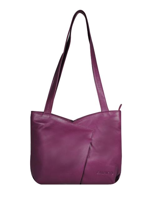 purple solid regular sling bag - 18390551 -  Standard Image - 0