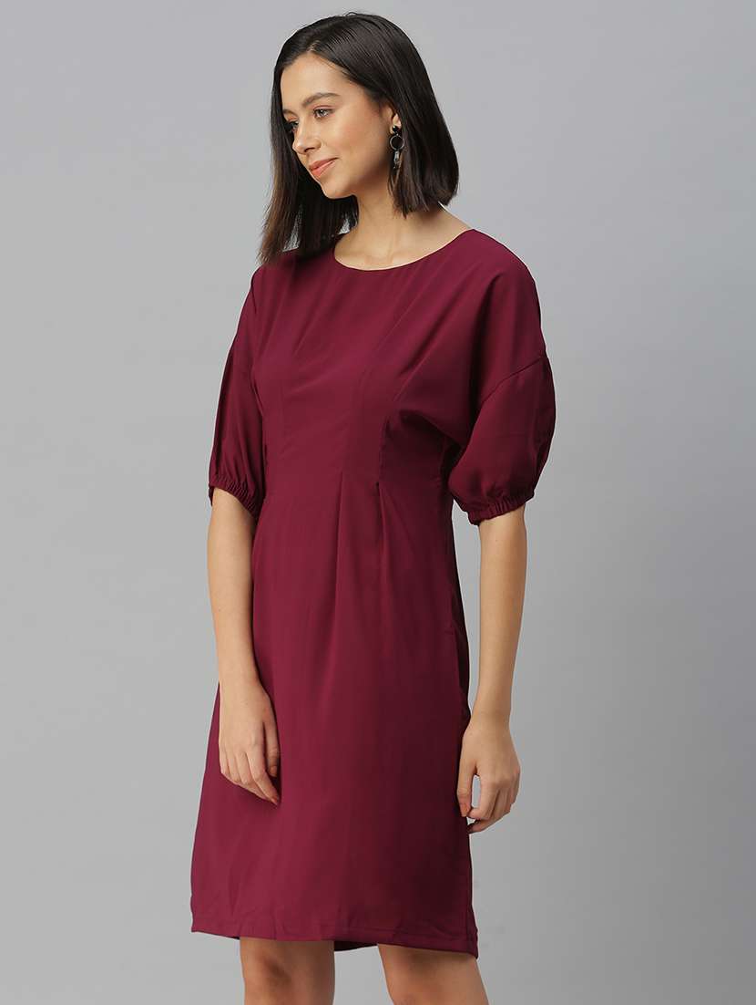 women's  solid dress - 18390661 -  Standard Image - 1