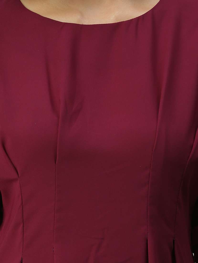 women's  solid dress - 18390661 -  Standard Image - 4