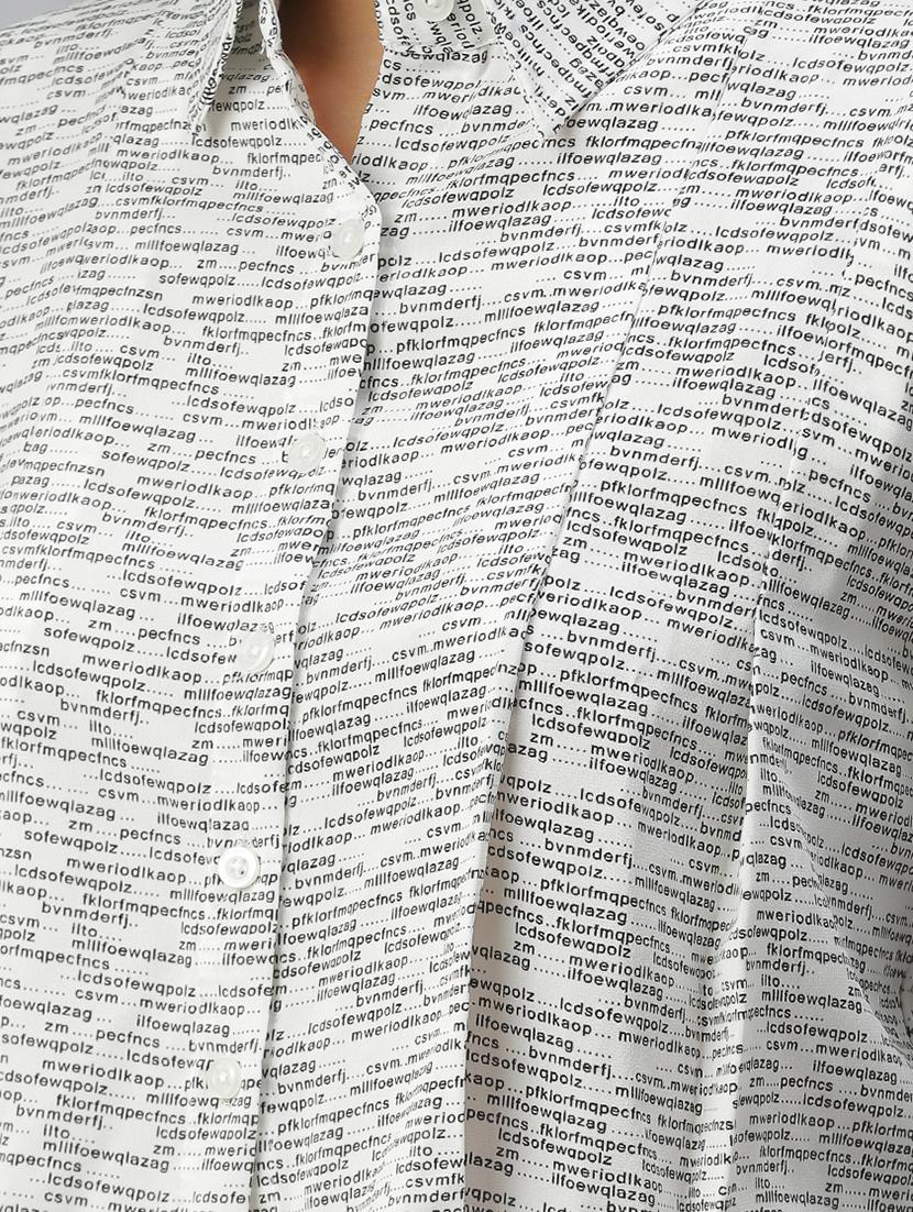 shirt collar printed regular shirt - 18390866 - Standard Image - 4