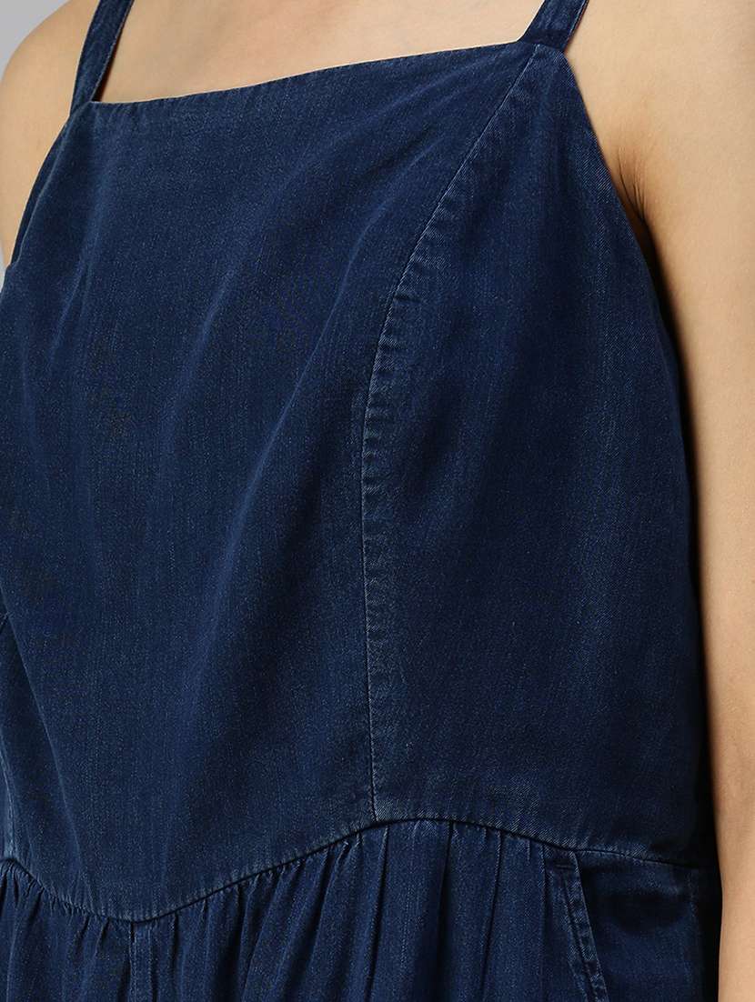 square neck solid romper  - 18390894 -  Standard Image - 4