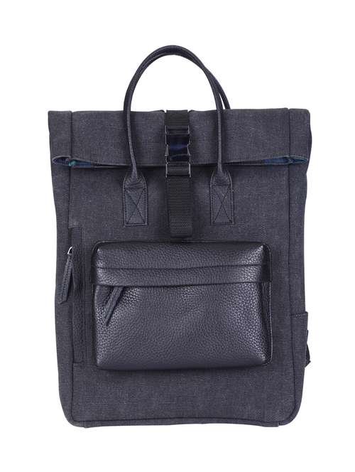 black canvas backpack - 18390895 -  Standard Image - 0