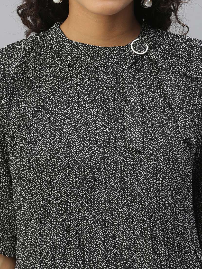 women's straight mock neck top - 18392032 -  Standard Image - 4