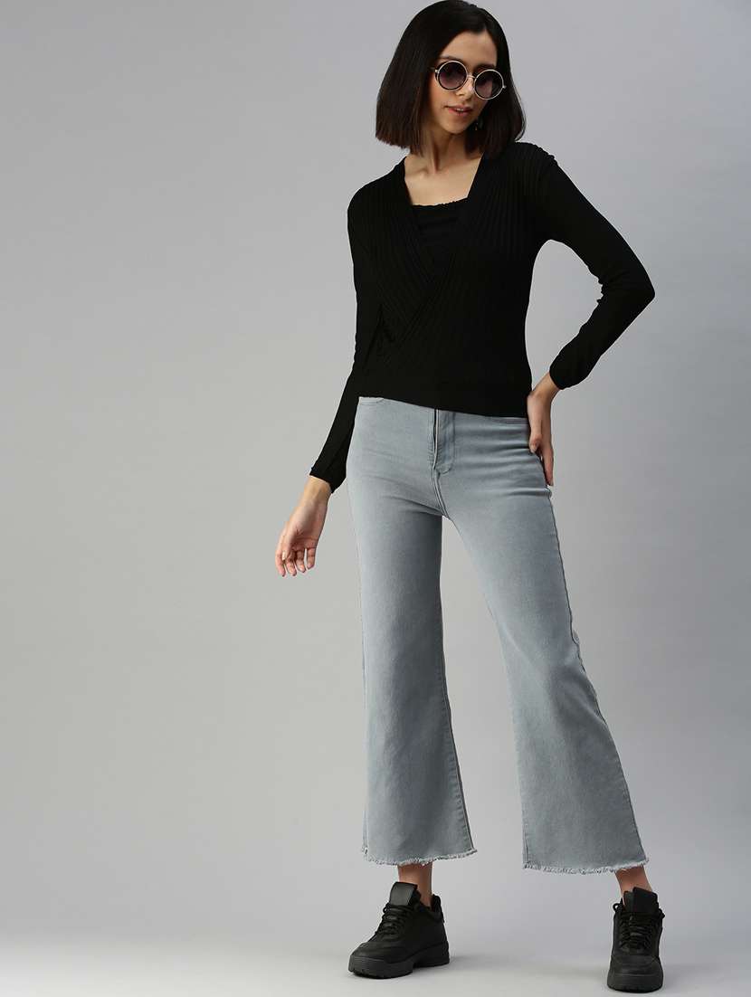 women's straight square neck top - 18392061 -  Standard Image - 4