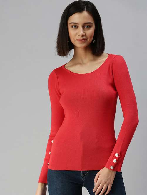 women's straight boat neck top - 18392087 -  Standard Image - 0