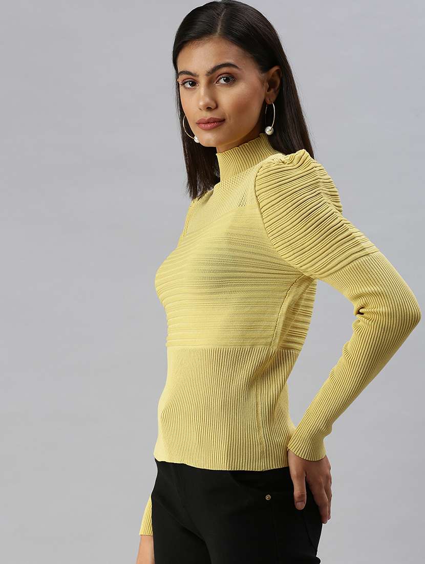 women's straight high neck top - 18392241 -  Standard Image - 1