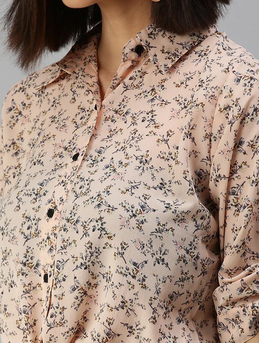 women's crop collared top - 18392304 -  Standard Image - 4