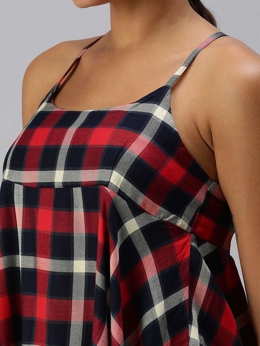 women's a line shoulder strap top - 18392324 -  Standard Image - 4