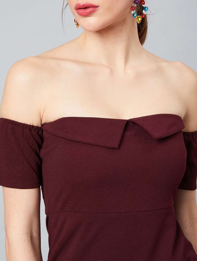 women's bodycon solid dress - 18392605 -  Standard Image - 4