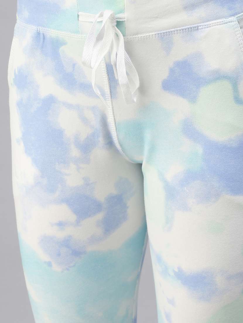 multi colored printed track pant - 18392935 -  Standard Image - 4