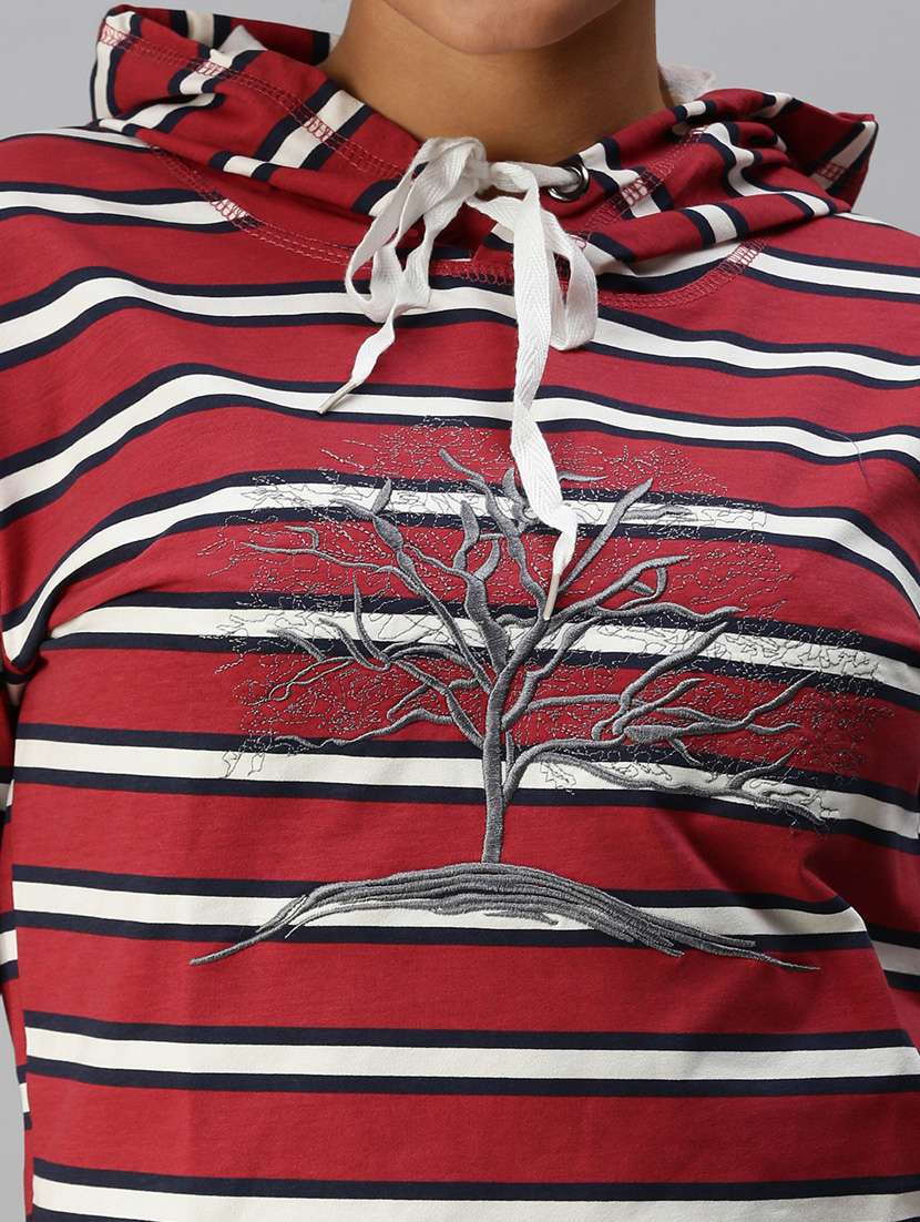 women's striped sweatshirt - 18392976 -  Standard Image - 4