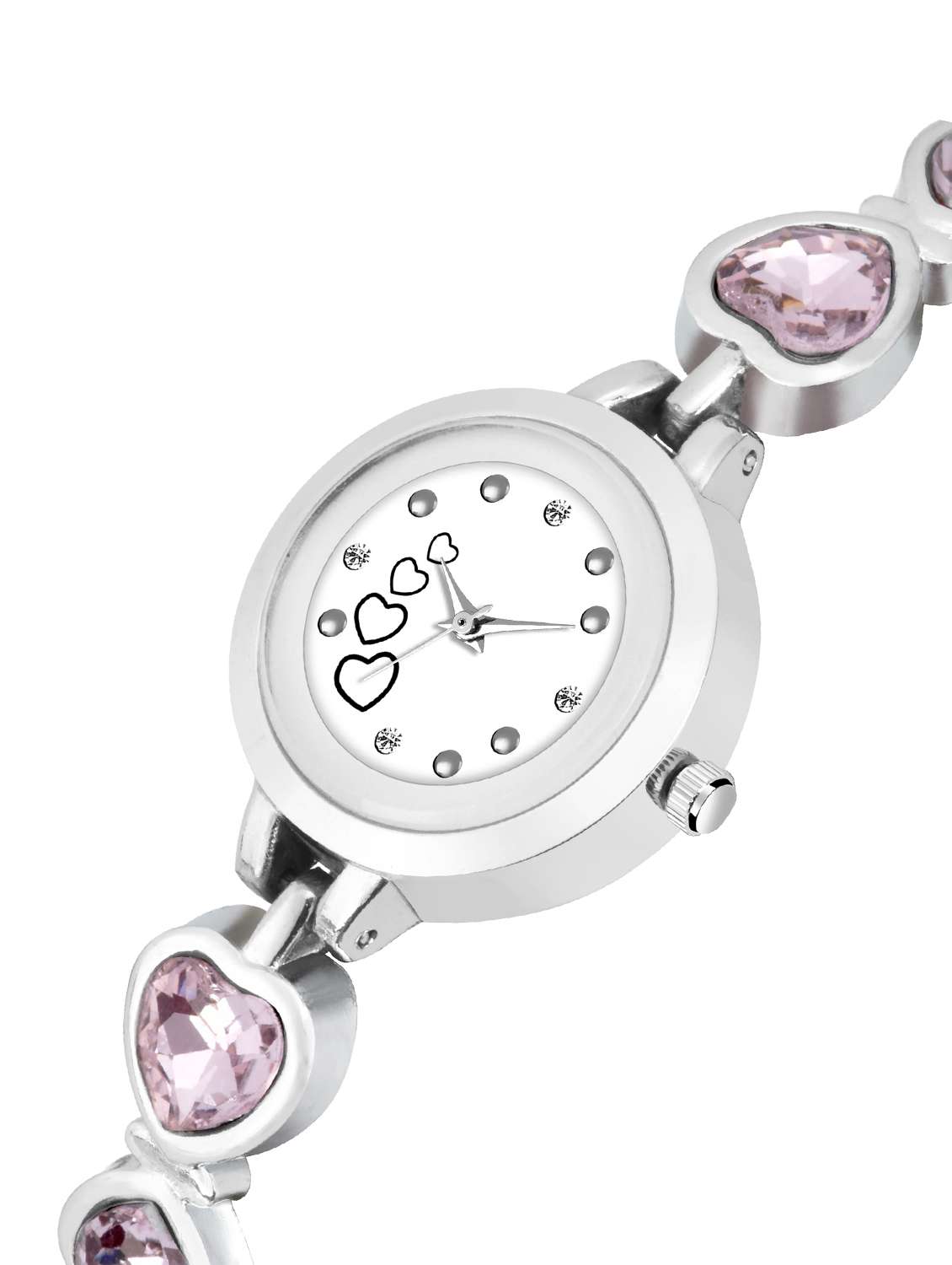 new luxuries looking analogue stainless steel belt quartz watches for girls women analog watch -601 - 18392978 -  Standard Image - 1