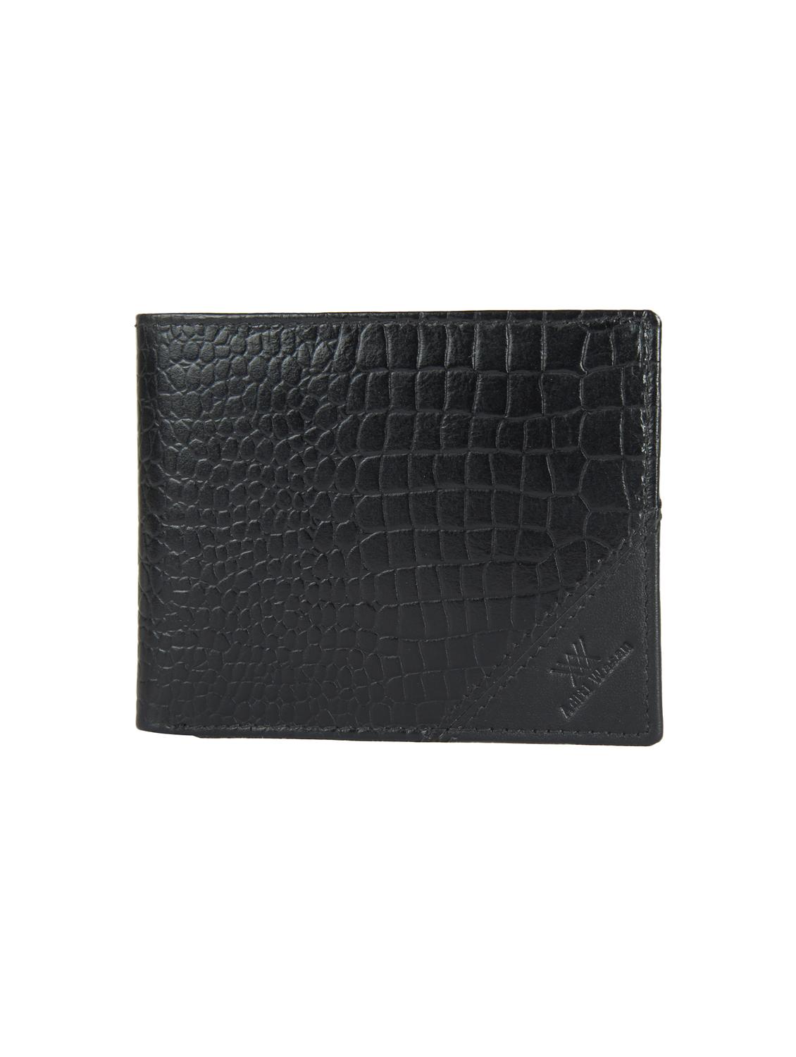 black leather wallet - 18392997 -  Zoom Image - 0