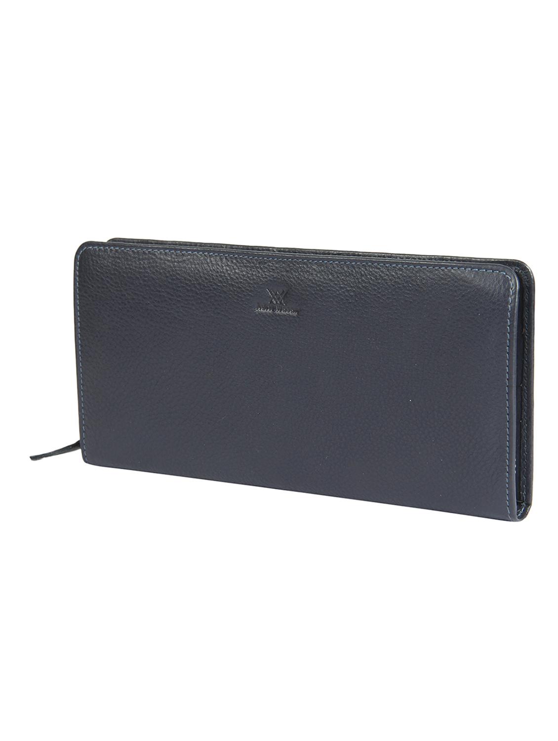 blue solid wallet - 18393000 - Standard Image - 4