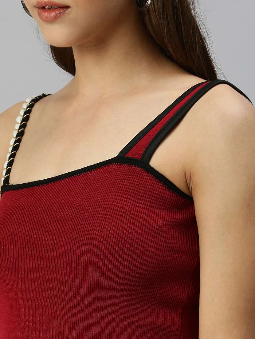 cami neck solid regular top  - 18393029 -  Standard Image - 4