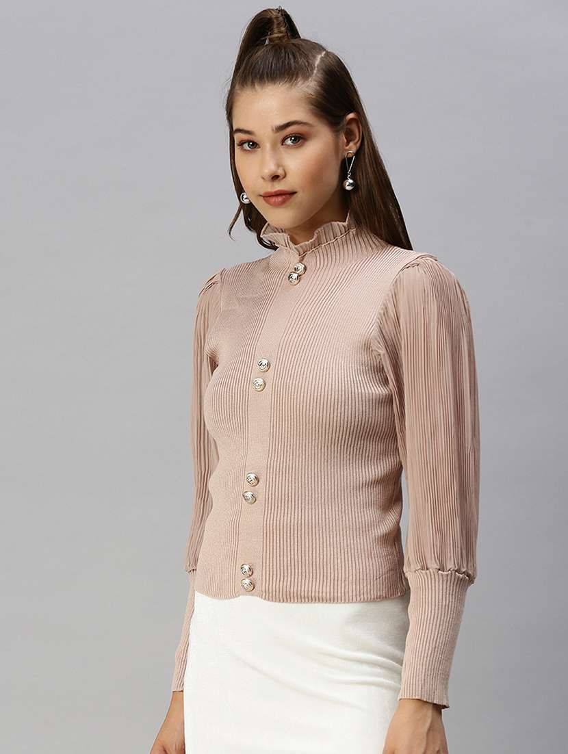 choker neck solid top  - 18393080 -  Standard Image - 1