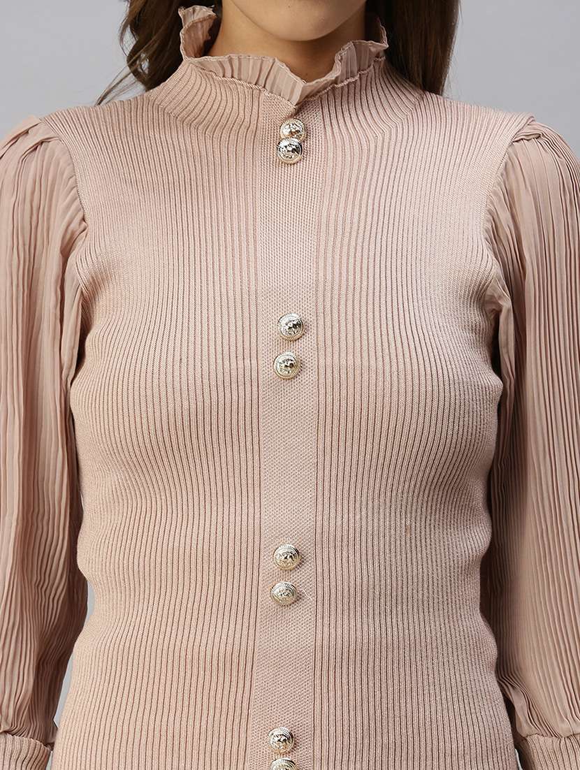 choker neck solid top  - 18393080 -  Standard Image - 4