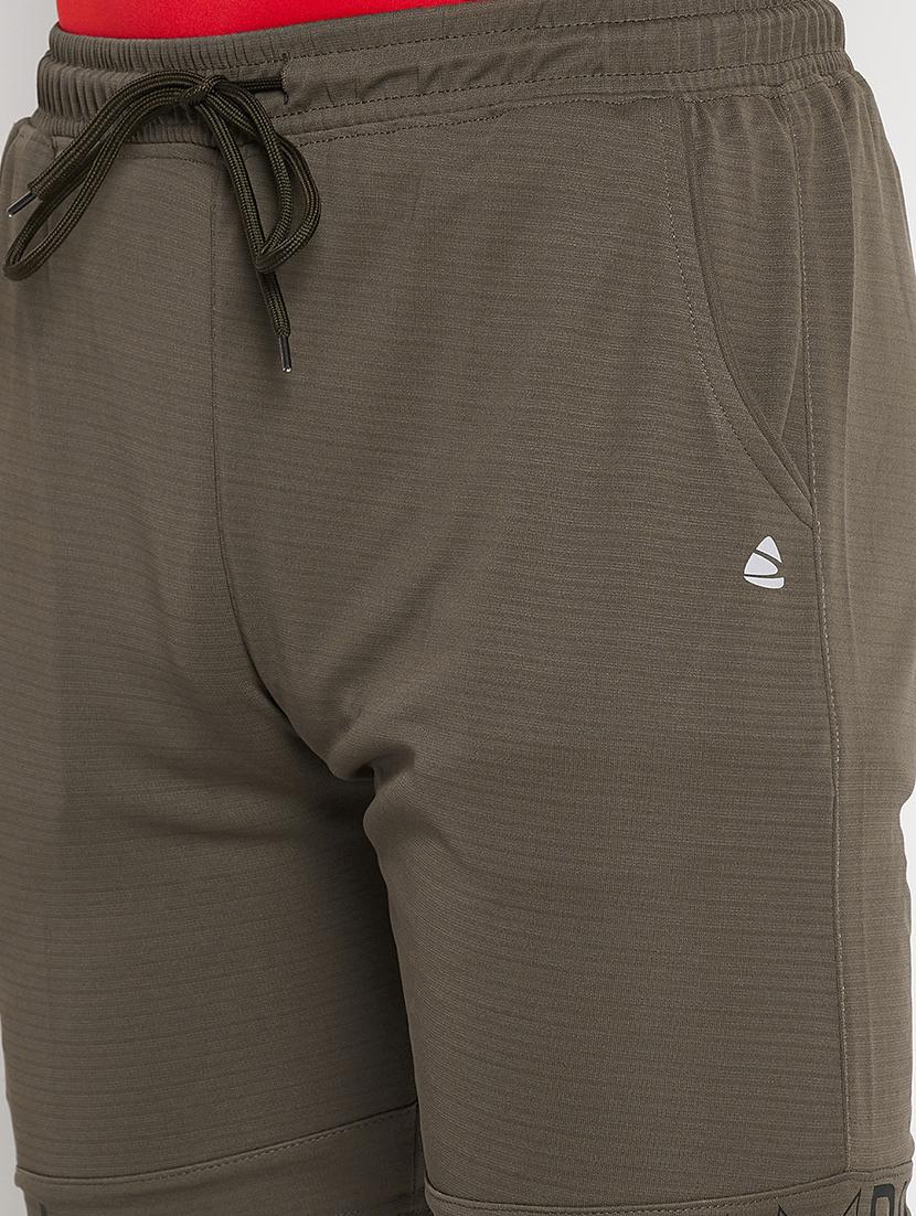 olive-green solid short - 18393174 - Standard Image - 4