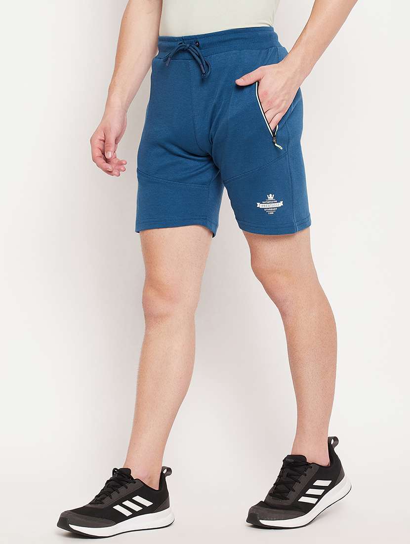 blue solid short - 18393180 -  Standard Image - 1