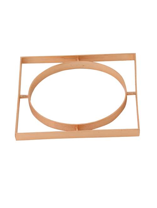 pink brass bangle bracelet - 18393245 - Standard Image - 0