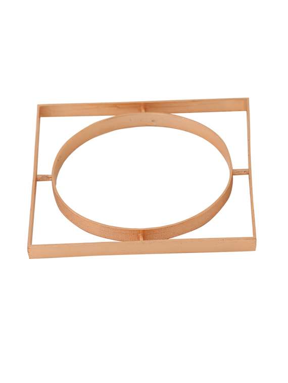 pink brass bangle bracelet - 18393245 - Zoom Image - 0