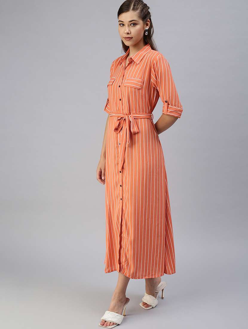 women's shirt striped dress - 18393323 -  Standard Image - 1