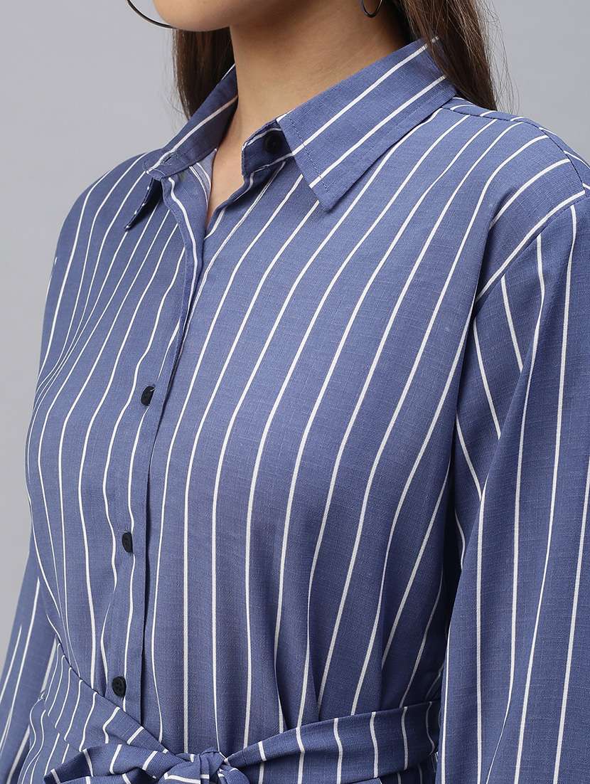 long sleeved striped regular shirt - 18393460 -  Standard Image - 4