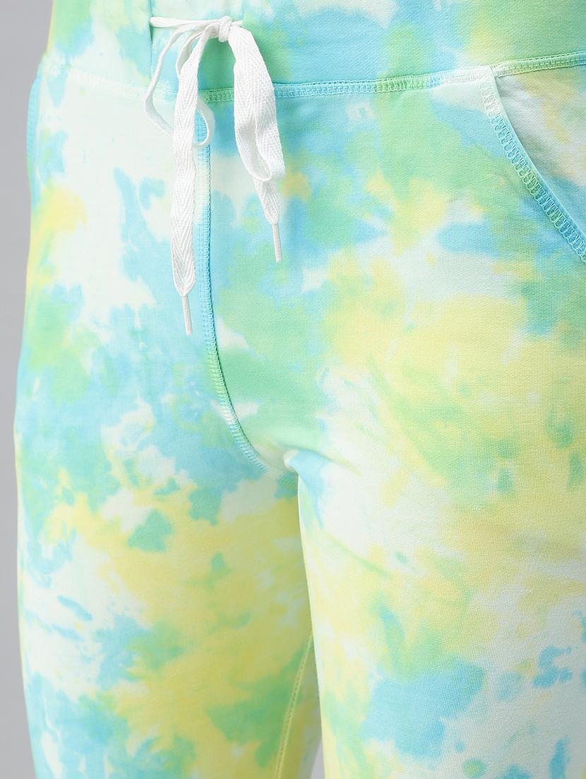 long sleeved tie & dye top and trouser set - 18393464 - Standard Image - 4