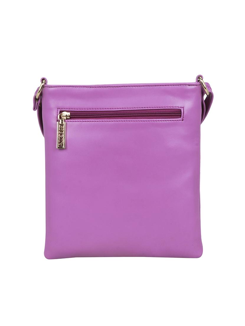 purple solid regular sling bag - 18393714 - Standard Image - 1