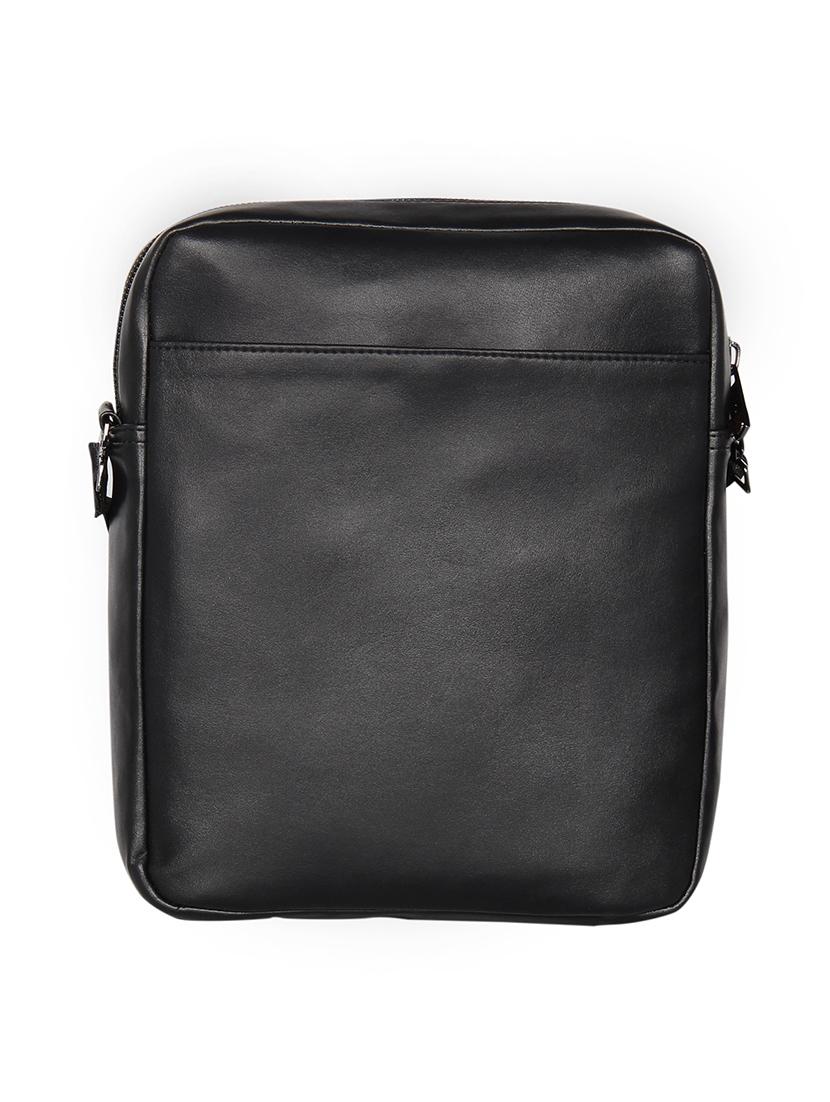 black solid regular sling bag - 18393744 -  Standard Image - 1
