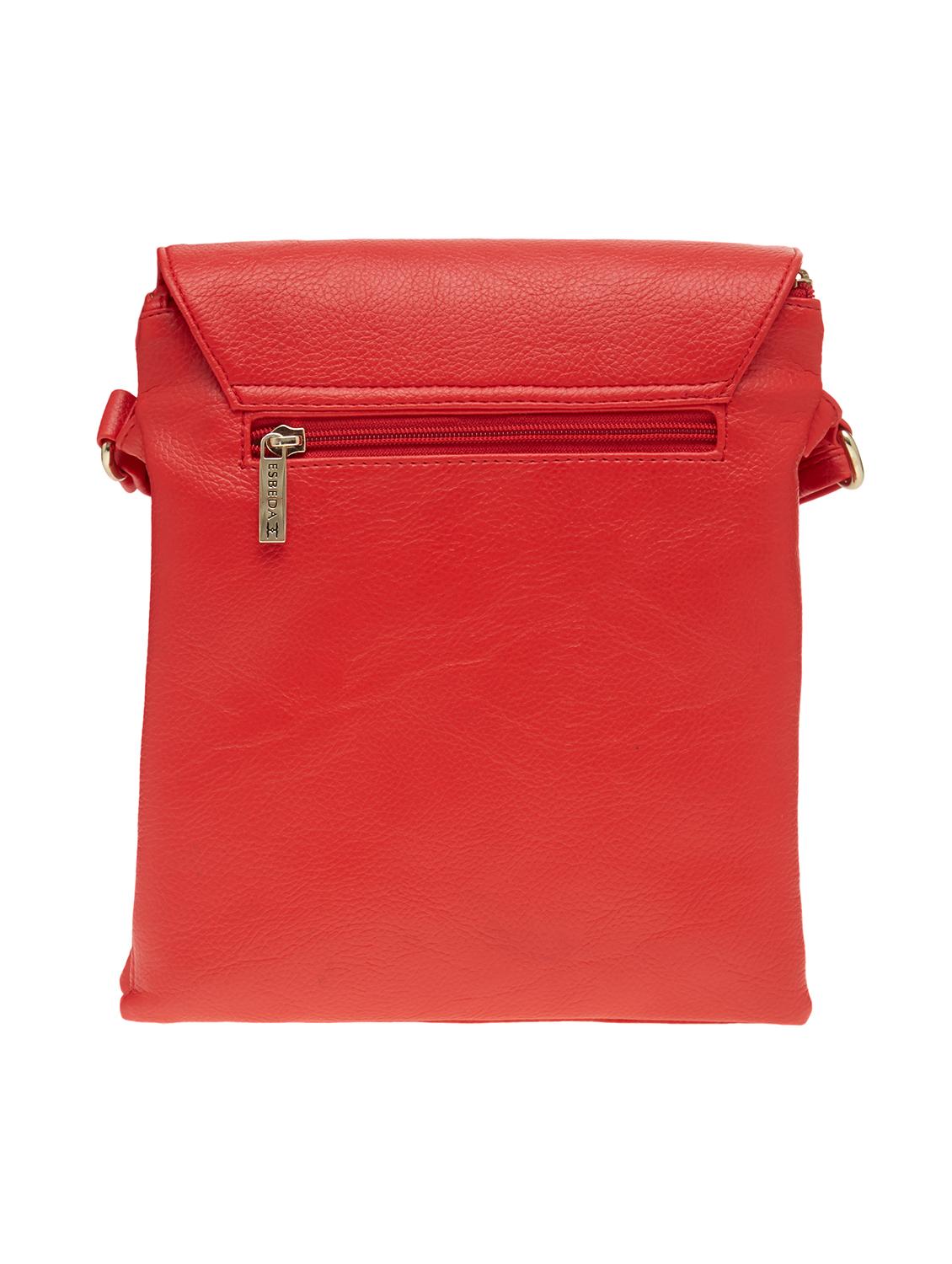red solid regular sling bag - 18393774 -  Standard Image - 1