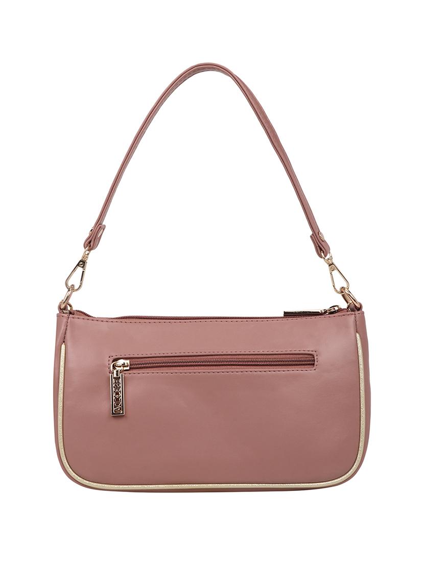 orange textured regular sling bag - 18393808 - Standard Image - 1